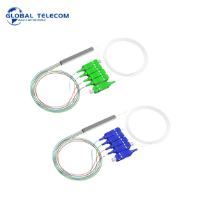 Connecteur mini-tube vert 1x16 PLC SC APC et connecteur SC UPC monomode pour boîtier NAP, coupleur PLC 1x16 - Product Image 5