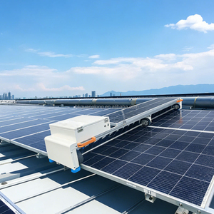 Máquina de limpieza de paneles solares con control remoto, robot con cepillo, sistema de equipo de limpieza fotovoltaica - Product Image 3