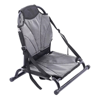 Newbility – siège de chaise en Aluminium, siège de dossier supérieur, siège de bateau gonflable, chaise pliable légère, coussin de Kayak de canoë
