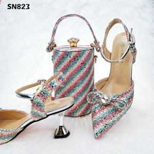 2022 Italy Fashion Brand <strong>Name</strong> Matching Bag and <strong>Shoe</strong> <strong>Ladies</strong> Casual Bag and <strong>Shoes</strong> for Women - Product Image 6