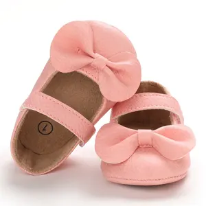 Infantile Del Bambino di disegno dell'arco dolce scarpe morbida suola in gomma Bambino scarpe primo passo - Product Image 2