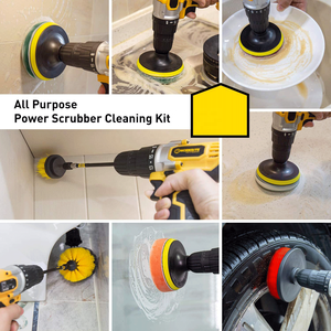 High Quality 14pcs <strong>Power</strong> Scrubber <strong>Brush</strong> Set with Polishing Pads Electric Cleaning <strong>Brushes</strong> Polishing <strong>Brush</strong> Tool Sets for Cleaning - Product Image 4