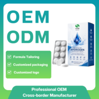 Comprimés effervescents d'hydrogène moléculaire H2, antioxydant et hydratant, complément alimentaire, OEM ODM Marque Privée