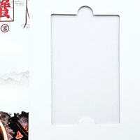 Timbre en feuille d'or personnalisé logo noir emballage de cartes à jouer d'affaires pliable à rabat dossier de négociation plastification mate