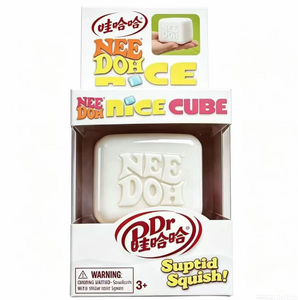 ของเล่นบีบลดความเครียด NeeDoh Nice Cube Soda รูปทรงลูกบาศก์ บรรจุในกล่องสุ่ม ของเล่นนุ่มนิ่มสำหรับเด็กและผู้ใหญ่ เหมาะสำหรับเป็นของขวัญในงานปาร์ตี้ - Product Image 6