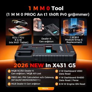 Herramienta de Diagnóstico Avanzada X-431 2026 con EEPROM para Equipos Completos - Product Image 3