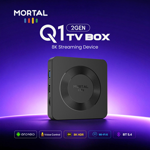 TV Box Smart <span class=keywords><strong>Mortal</strong></span> Q1 2ª Gen, Receptor Android Rockchip 3518 Quad Core, WiFi de Doble Banda, 8K, 2GB, 16GB, TV en Vivo, HDR, Compatible con OEM/ODM - Product Image 6