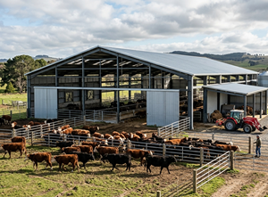 Atelier modulaire en structure métallique à assemblage rapide et bâtiment de ferme laitière en structure métallique agricole - Product Image 6