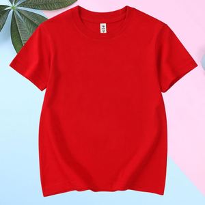 Free Sample Custom Logo Factory Summer Wholesale Cotton Blank T Shirt Girl <b>Plain</b> <b>White</b> <b>Plain</b> Oversize <b>Tshirt</b> for Kid - Product Image 6