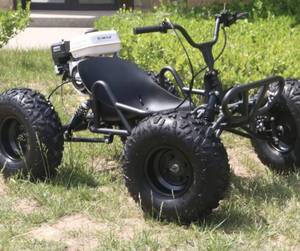 Voiture de course tout-terrain à essence 212cc avec pneus de 10 pouces, UTV 8 roues tout-terrain, kart de plage et de montagne pour adultes, accessoires pour kart de drift sur sable - Product Image 6