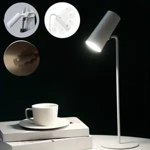 Smart Creative Multifunctional Universal Table Lamp With Mobile Magnetic Touch Emergency Flashlight and Three Dimming Modes