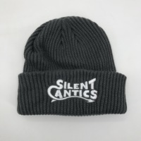 Bonnet tricoté unisexe d'extérieur pour l'hiver Bonnets chauds de créateur avec broderie de lettres à revers Coton de haute qualité Offre Spéciale Style Hip Hop