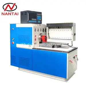 NANTAI NTS619 Mechanical Diesel Fuel Injection Pump Calibration Test Bench with Ruler Rod Stroke Measurement Function