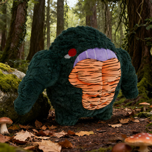 Peluche Originale di Design Personalizzato a Forma di Squalo Muscoloso, Simpatico Animale Marino Imbottito - Product Image 6