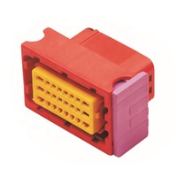 Connecteur mâle-femelle AHI PBT+GF 24 broches étanche pour faisceau de câbles automobile