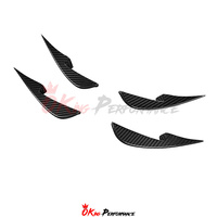 Canards avant en fibre de carbone sèche de style PT pour Mercedes Benz A CLASS W177 A35