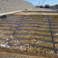 Grille de renforcement de sol en polypropylène HDPE PP uniaxiale pour la protection des pentes