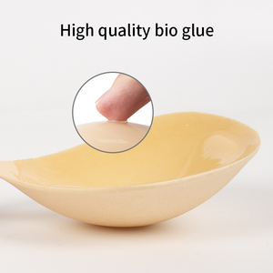 סטרפלס Waterproof Invisible פשטידות לשימוש חוזר ללא משענת סיליקון דבק עור מרופד חזייה - Product Image 4