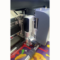 Plotter de Corte de Etiquetas con Cámara CCD Inteligente, Máquina de Troquelado Impulsada por Servomotor y Máquina de Hendido Tipo Rueda