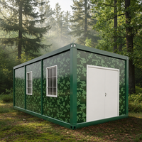 Maison conteneur réutilisable à faible perte de performance après plusieurs démontages et relocalisations, pour projets de construction, hébergement événementiel, bureau temporaire