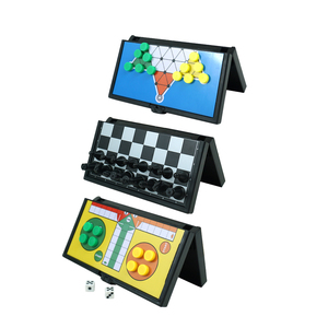 Nhà Máy Bán buôn bảng trò chơi mini từ cờ vua Ludo cờ vua cờ vua thiết lập khác nhau trẻ em Hội Đồng Quản trị trò chơi Kid trò chơi thiết lập Quà Tặng - Product Image 1