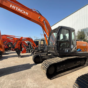 Excavadora Usada HITACHI ZX160 ZX120 de 16 y 12 Toneladas, Excavadora Hidráulica Mediana, Original de Japón, en Buenas Condiciones, Pocas Horas de Uso, Económica - Product Image 1