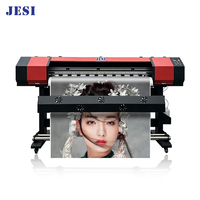 Équipement d'impression jet d'encre éco-solvant grand format 1,3 m, machine à tête unique pour publicité, panneaux KT, affiches, rideaux, stores, vinyle
