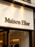 Lettres lumineuses LED personnalisées intérieures/extérieures étanches, logo découpé au laser en acrylique, enseigne décorative pour nom de magasin, adresse, panneau publicitaire