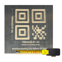Machine de marquage Laser 20w à gravure profonde pour anneau et tasse de carte de crédit en métal NFC pour carte magnétique d'impression plastique CE en métal