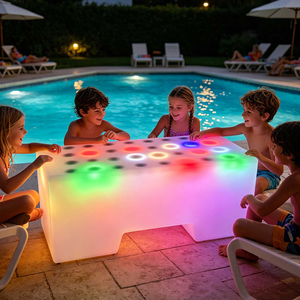 Moderno LED cubo sedia/panca per la casa all'aperto <span class=keywords><strong>Bar</strong></span> illuminante mobili - Product Image 5