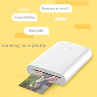 Imprimante photo portable Mi originale 500mAh 300dpi Micro-USB AR Zink Impression sans encre Imprimante photo miniature intelligente