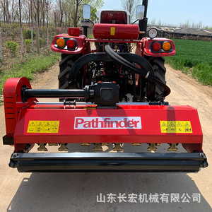 Cortadora de Césped Montada en Tractor, Roja, Multifuncional, Equipo de Corte Agrícola para Huertos - Product Image 2