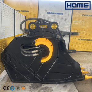 Godet de broyage hydraulique HOMIE 20 <span class=keywords><strong>25</strong></span> 30 tonnes pour excavatrice, concasseur de roche, broyeur de béton et de pierres - Product Image 5