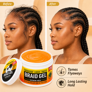 Nouveau Gel Fixant Bio pour Tresses, Cheveux Bouclés et Extensions Capillaires, Effet Texturisant, Excellent Rapport Qualité-Prix - Product Image 4