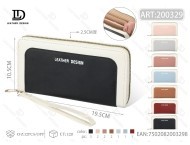 Cartera Larga TOMER PILSN para Mujer, con Cierre de Cremallera Grande, Material PU, Uso Diario, Estilo Minimalista - Product Image 1