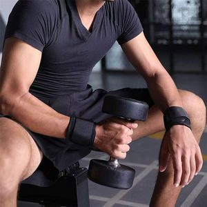 מפעל הסיטונאי אישי קרפלית כף היד עוטפת פוליאסטר ספורט יד אירוע יד פרק כף יד רצועות הרמה לגברים נשים - Product Image 6