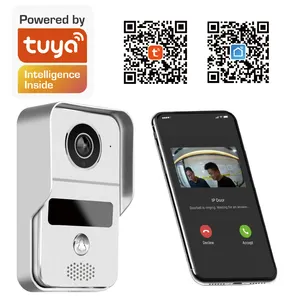 new trend smart wifi door bell Unlock Video door phone camera tuya doorbell Two Ways Intercom for Villa and Apartment
