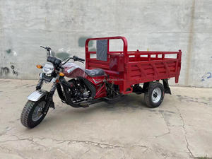 High-Performance <b>Gasoline</b> Motorized Reverse Tricycle with Open Body 650kg Load Capacity 70km/h Speed for Cargo Use - Product Image 2