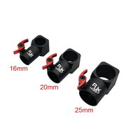 RJXHOBBY 16mm 20mm 25mm Joint à trois voies à dégagement rapide pour trépied, pièces DIY pour UAV multiaxe RC