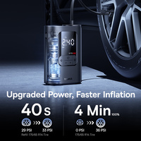 Compresseur d'air portable pour voiture VA1 Pro/Max, 7500 mAh, gonflage rapide, secours instantané, sortie maximale 100 W