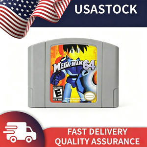 Retro Video Game Cartridge for <strong>Mega</strong> <strong>Man</strong> <strong>64</strong> for Nintendo <strong>64</strong> Console Cartridge USA Version Game Card in English - Product Image 2