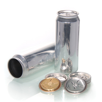 Boîtes de bière et de cola en aluminium cylindriques imprimées sur mesure, 180 ml, 200 ml, 250 ml, 330 ml, en vrac