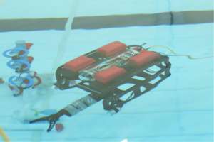 BlueROV 100M Robot <span class=keywords><strong>submarino</strong></span> <span class=keywords><strong>Vehículo</strong></span> aéreo <span class=keywords><strong>no</strong></span> <span class=keywords><strong>tripulado</strong></span> multifuncional con control remoto y motor sin escobillas Azul - Product Image 5