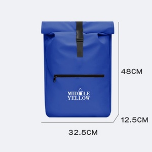 Mochila de Negocios Expandible Impermeable al por Mayor de Fábrica, Mochila para Portátil con Cierre Enrollable de Nailon, Logotipo Personalizado - Product Image 2