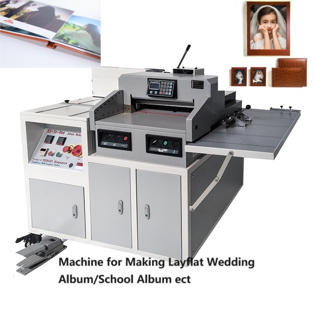 ST-6Z Semi-automatic Photo Book Album Making Machine for Printshop