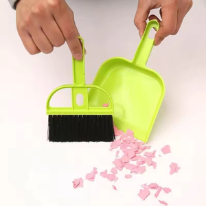 Mini balayette de bureau, petite brosse de nettoyage, ensemble pelle et balayette ménagères, balayette pour clavier, prix de gros, livraison directe - Product Image 3