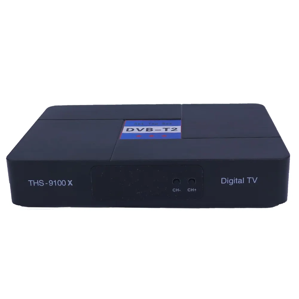 Original full high definition hevc h.265 dvb-t2 decoder dvb-t2 set top box,dvb-t2 stb upgrade through OTA or USB Disk