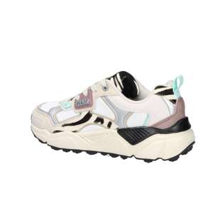 Zapatillas Garner Zoe para Mujer de Colmar, Blancas y Beige, Tacón de 4 cm, Lona, Zapatos Modernos - Product Image 5