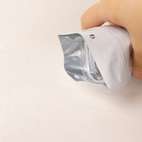 Sachet d'emballage personnalisé imprimé pour savon, pochette refermable en Mylar avec fermeture éclair pour savon blanchissant