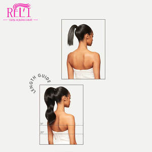 ผมต่อแบบคลิปหนีบ บราซิลเลียน เรมี่ แท้ สีธรรมชาติ แบบยาว ไม่ผ่านการแปรรูป ทรงหางม้า มีลอน - Product Image 5